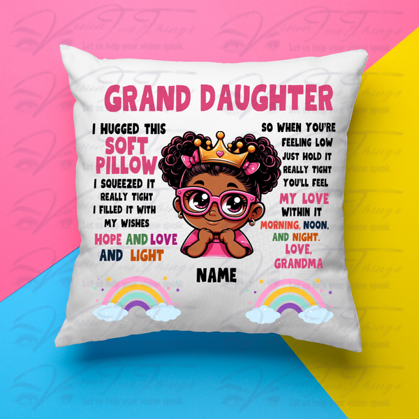 Grand Daughter Pillow