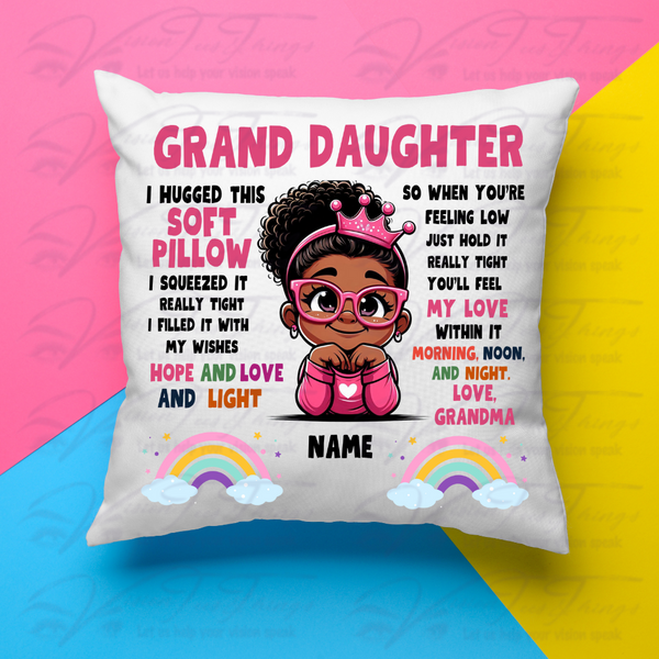 Grand Daughter Pillow