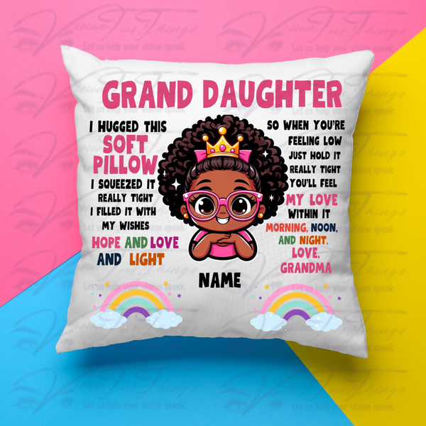 Grand Daughter Pillow