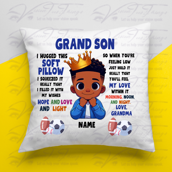 Grand Son Pillow