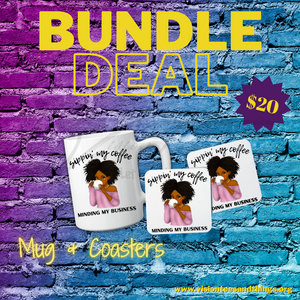 Mug & Coasters Bundle