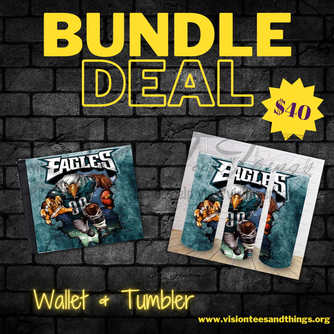 Tumbler and Wallet Bundle