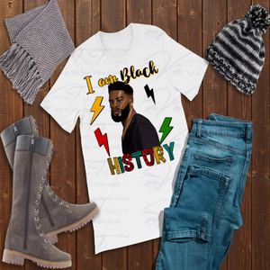 I am Black History Man T-shirt